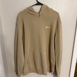 Nike Men's Beige Hoodie